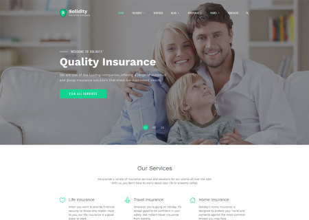 insurance company  template