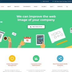 Service Rating Website Template