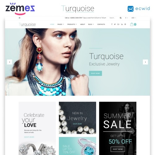 18 Jewelry Bootstrap Themes Templates Free Premium