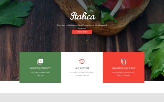 Indian Restaurant Responsive WordPress Theme