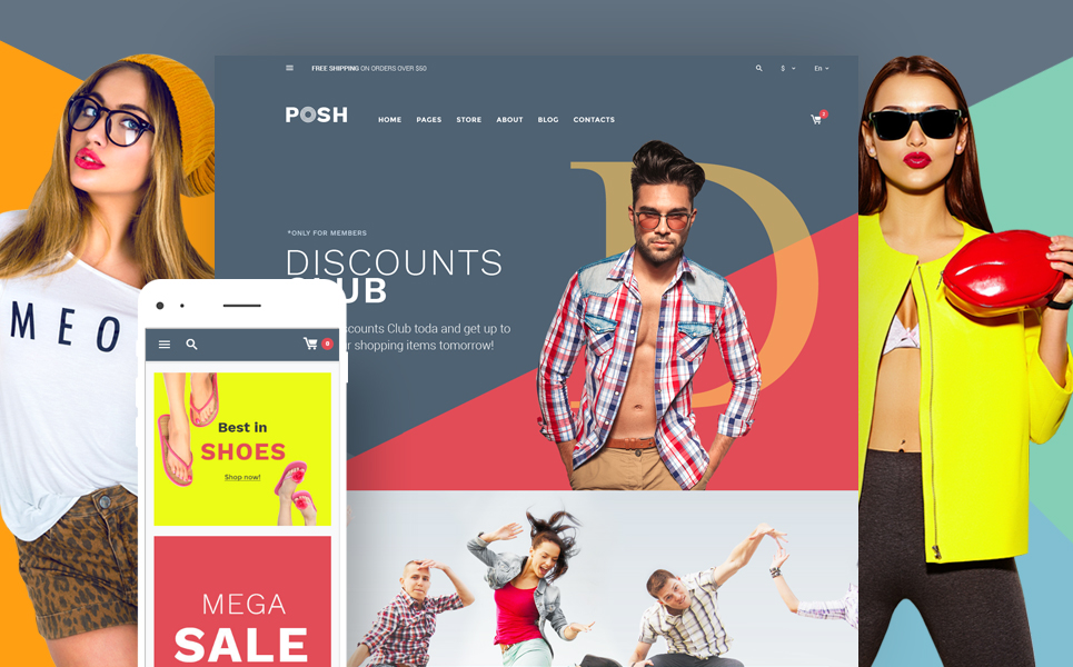 Posh - Urban Fashion WooCommerce Theme New Screenshots BIG