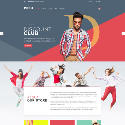 Posh Urban Fashion Woocommerce Theme