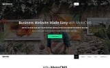 Spectrum Business Prémium Moto CMS 3 Sablon Kis méretű képernyőkép Spectrum üzleti Moto CMS 3 sablon