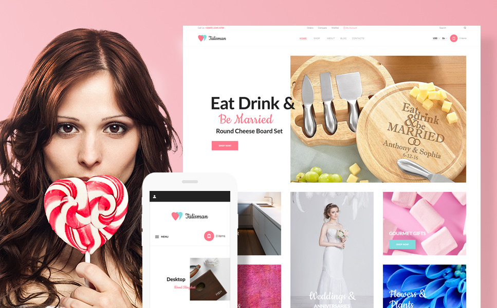 Talisman - Gifts Store Responsive WPML ready WooCommerce Template Big Screenshot Talisman - Gifts Store Responsive WooCommerce Theme New Screenshots BIG