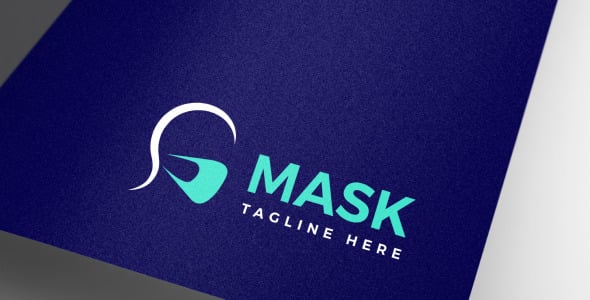 Шаблон логотипа на тему графика