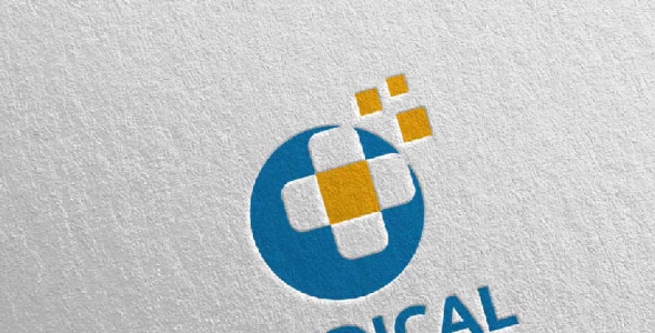 Шаблон логотипа на тему графика