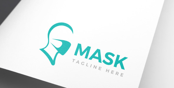 Шаблон логотипа на тему графика