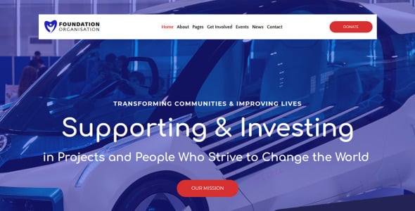 шаблон organization moto cms 3