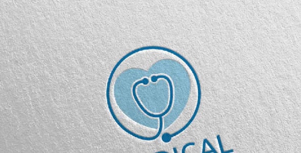 Шаблон логотипа на тему графика