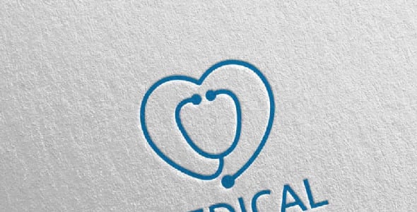 Шаблон логотипа на тему графика