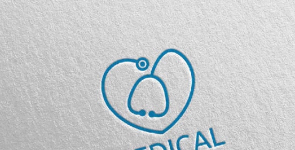 Шаблон логотипа на тему графика