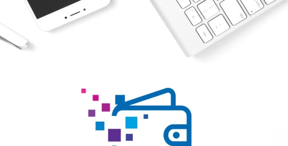 Шаблон логотипа на тему графика