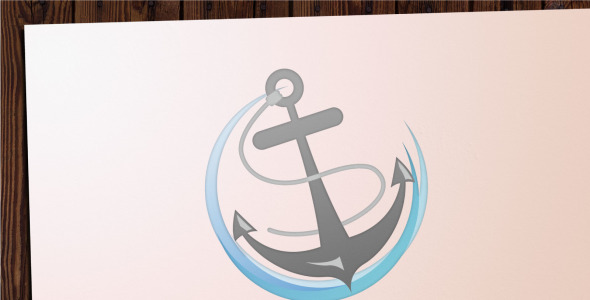 Шаблон логотипа на тему графика