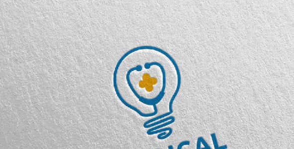 Шаблон логотипа на тему графика