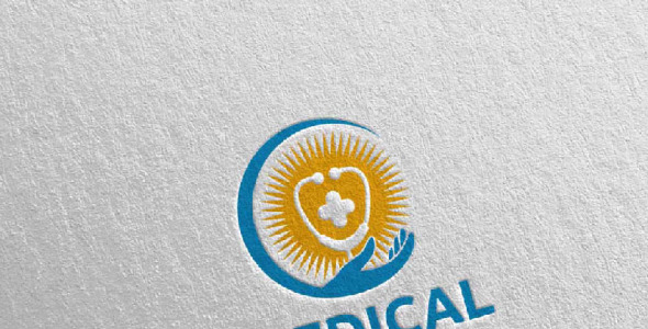 Шаблон логотипа на тему графика