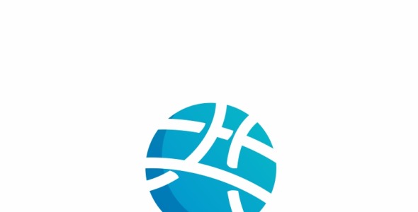 Шаблон логотипа на тему графика