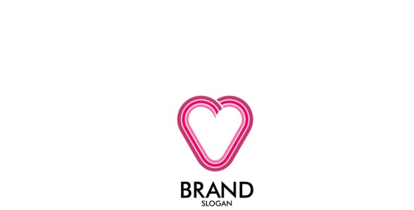 Шаблон логотипа на тему графика