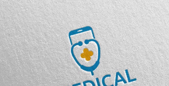 Шаблон логотипа на тему графика