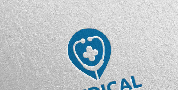 Шаблон логотипа на тему графика