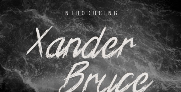 Шрифт на тему графика