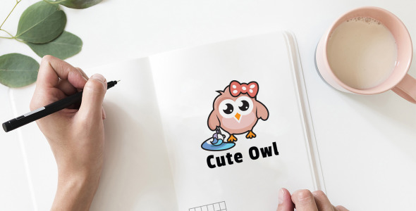 Шаблон логотипа на тему птицы