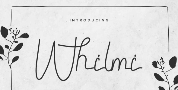 Шрифт на тему графика