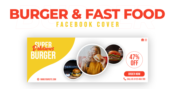 Шаблон для соцсетей на тему графика