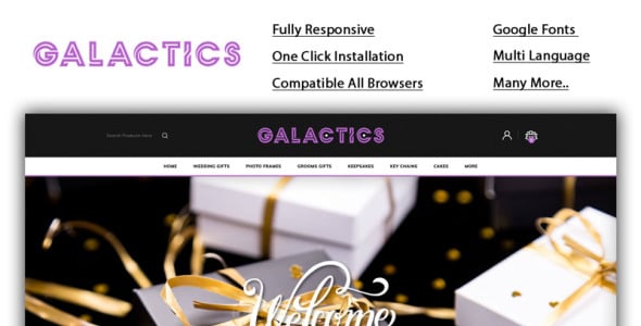 Gift Store OpenCart Template