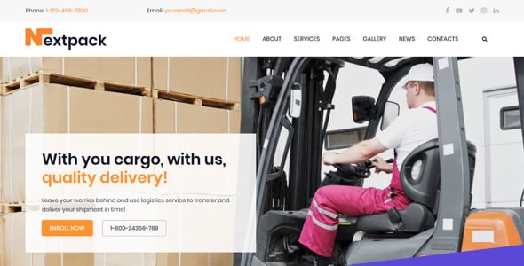 услуги доставки moto cms 3 шаблон