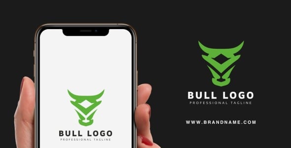 Шаблон логотипа на тему животные