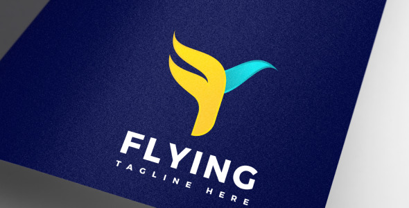 Шаблон логотипа на тему графика