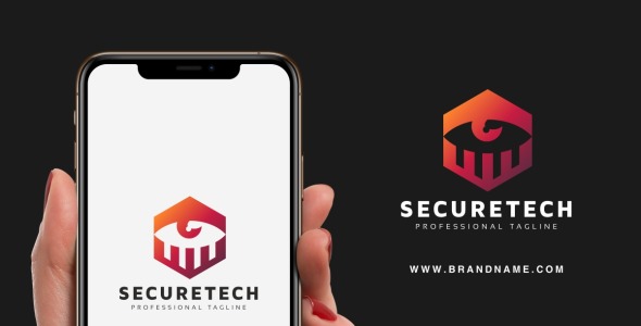 Шаблон логотипа на тему графика