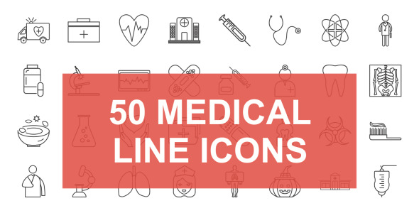 Набор иконок на тему графика