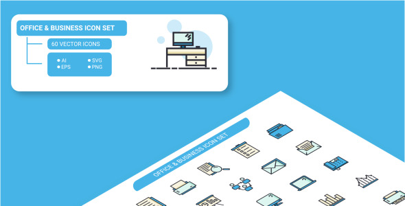 Набор иконок на тему графика