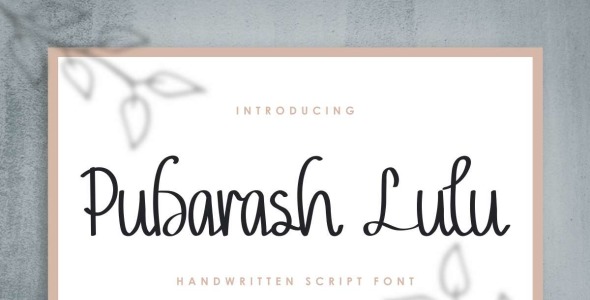 Шрифт на тему графика