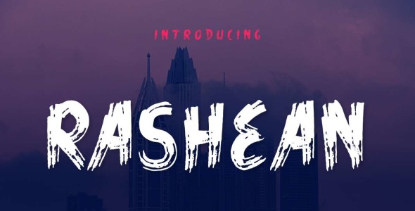 Шрифт на тему графика