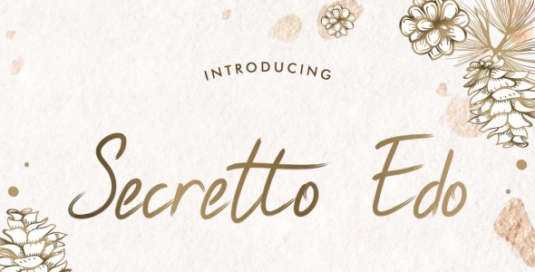 Шрифт на тему графика