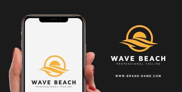 Шаблон логотипа на тему графика