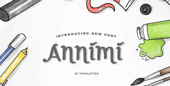 Шрифт на тему графика