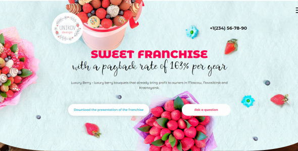 A Delicious Theme Website Template