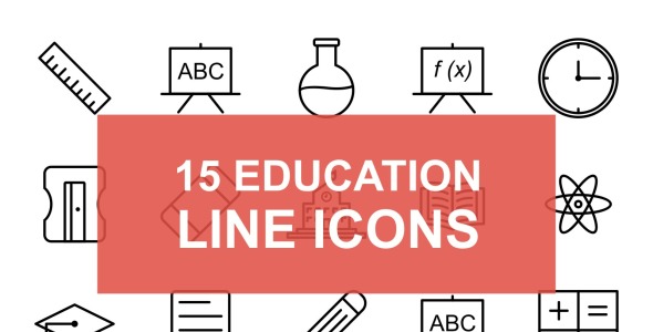 Набор иконок на тему графика