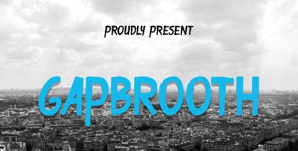 Шрифт на тему графика