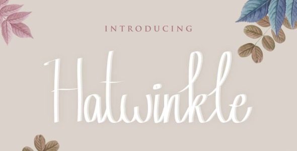 Шрифт на тему графика