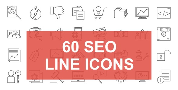 Набор иконок на тему графика