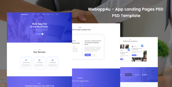 PSD шаблон на тему магазин мобильной связи