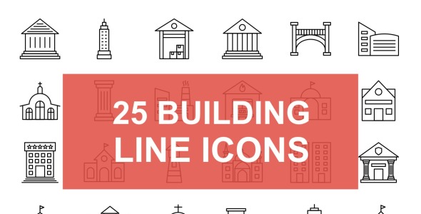 Набор иконок на тему графика