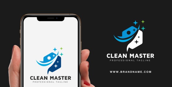 Шаблон логотипа на тему графика