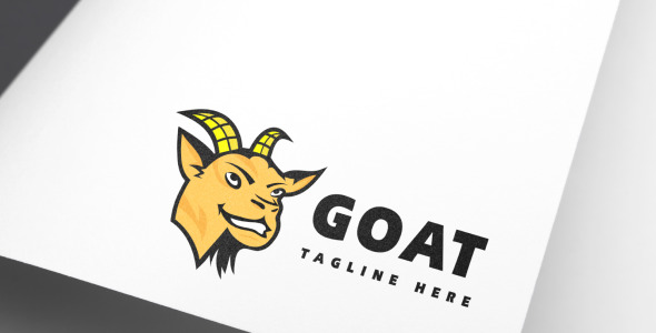 Шаблон логотипа на тему графика