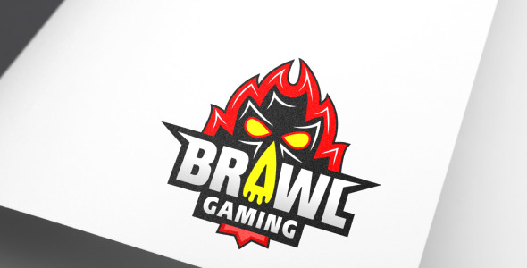 Шаблон логотипа на тему графика