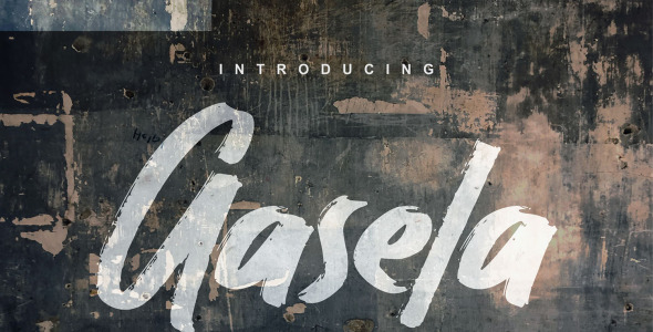 Шрифт на тему графика